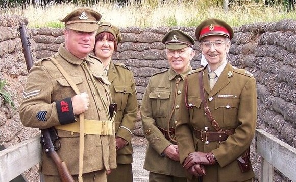 Staffordshire Regiment museum's new trench