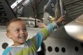 Searching for clues at RAF Museum Cosford